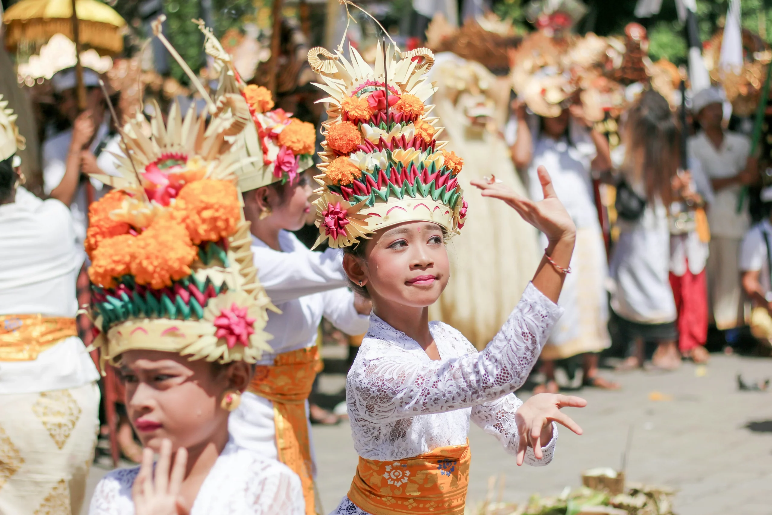 embracing Balinese culture