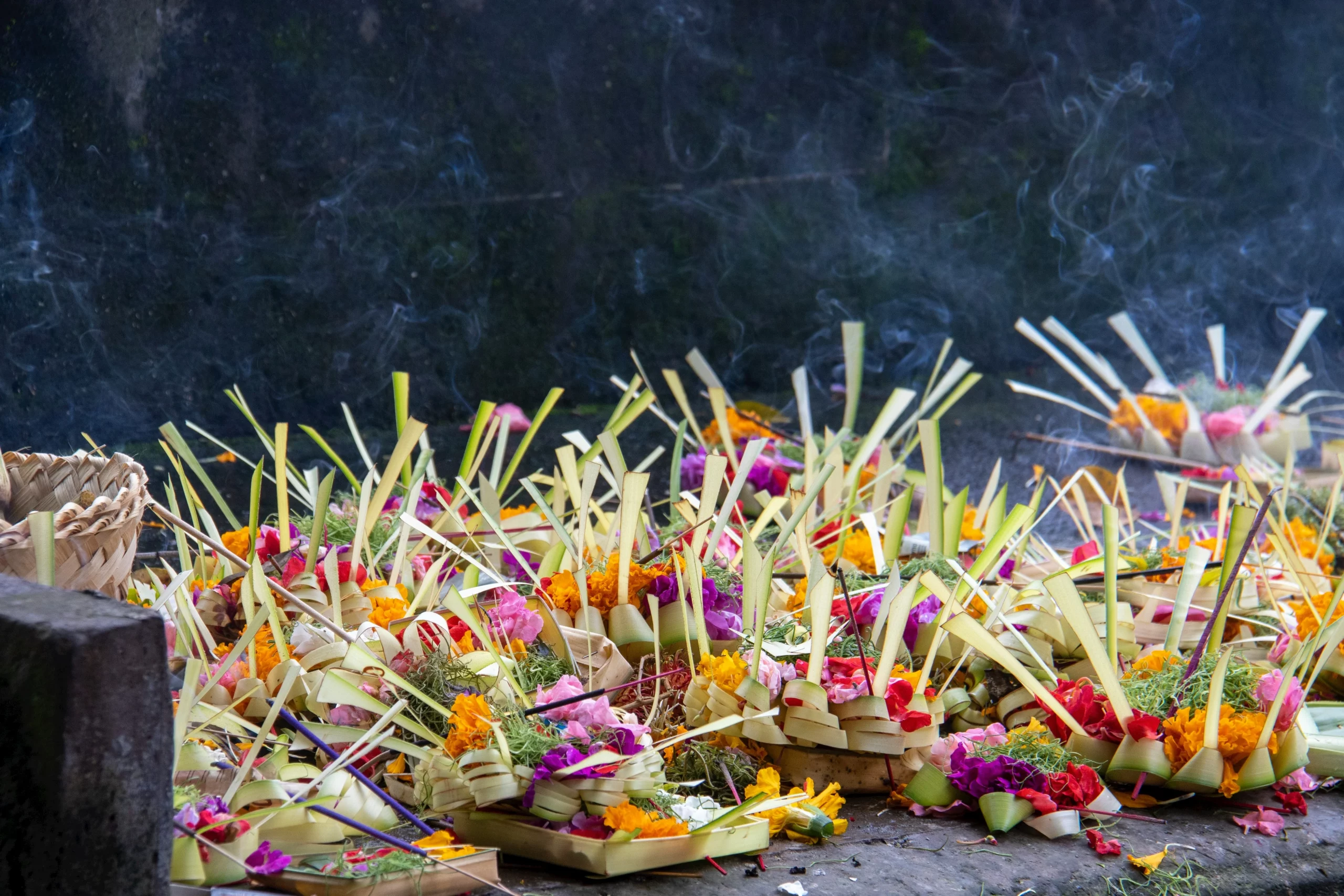 Balinese offerings