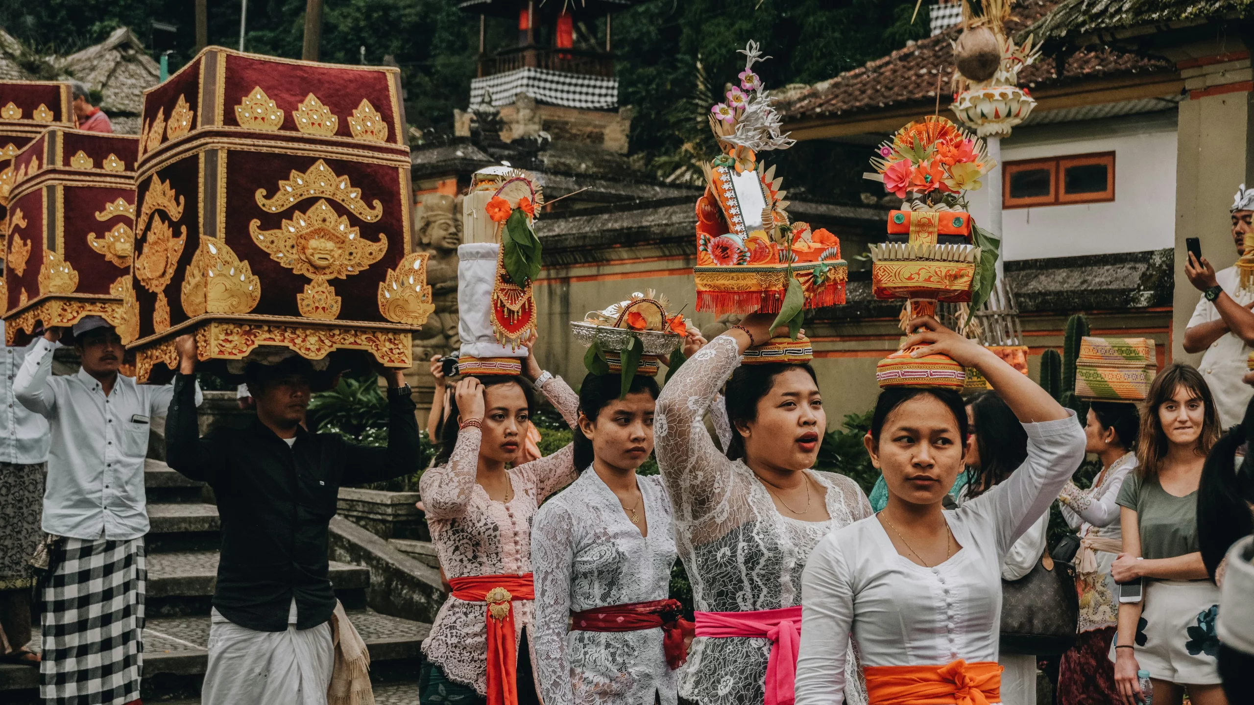 embracing Balinese culture