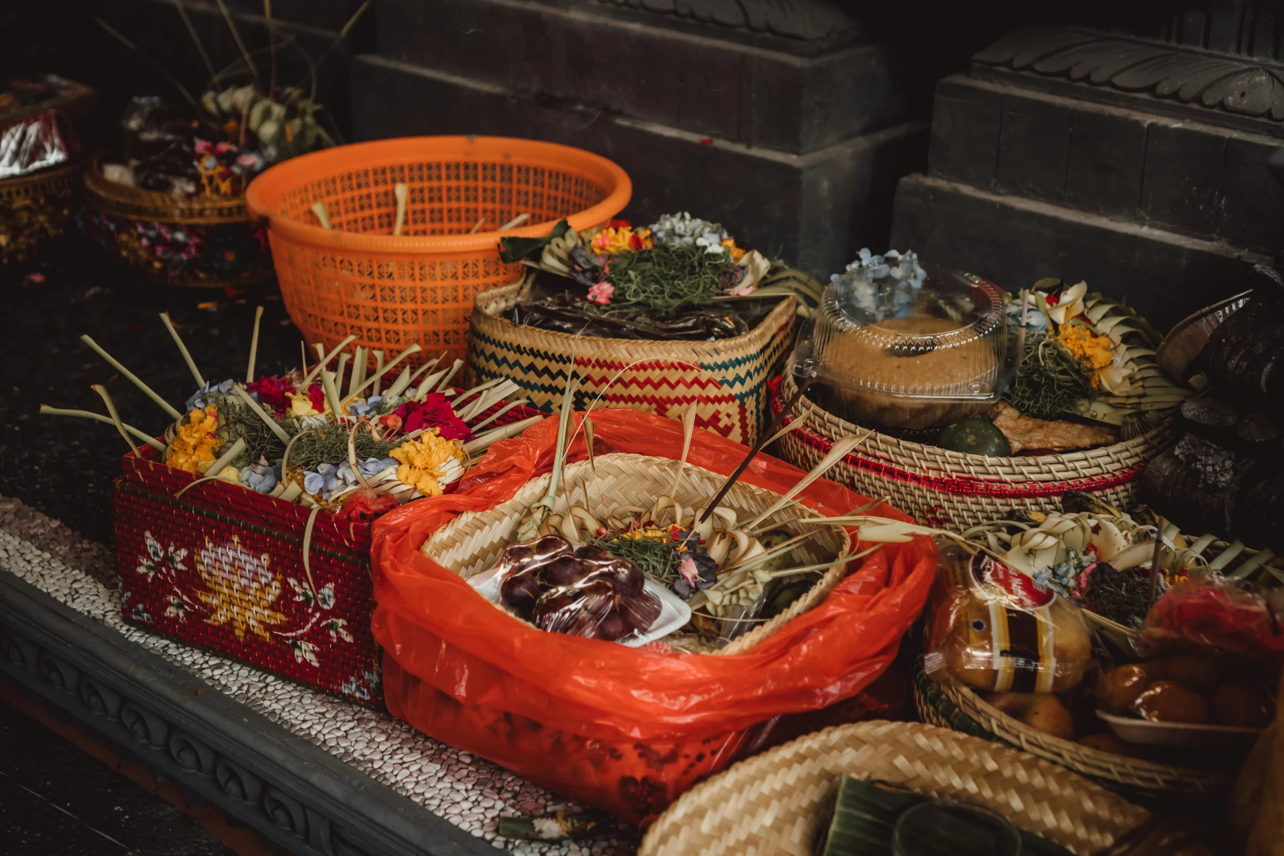 Balinese offerings